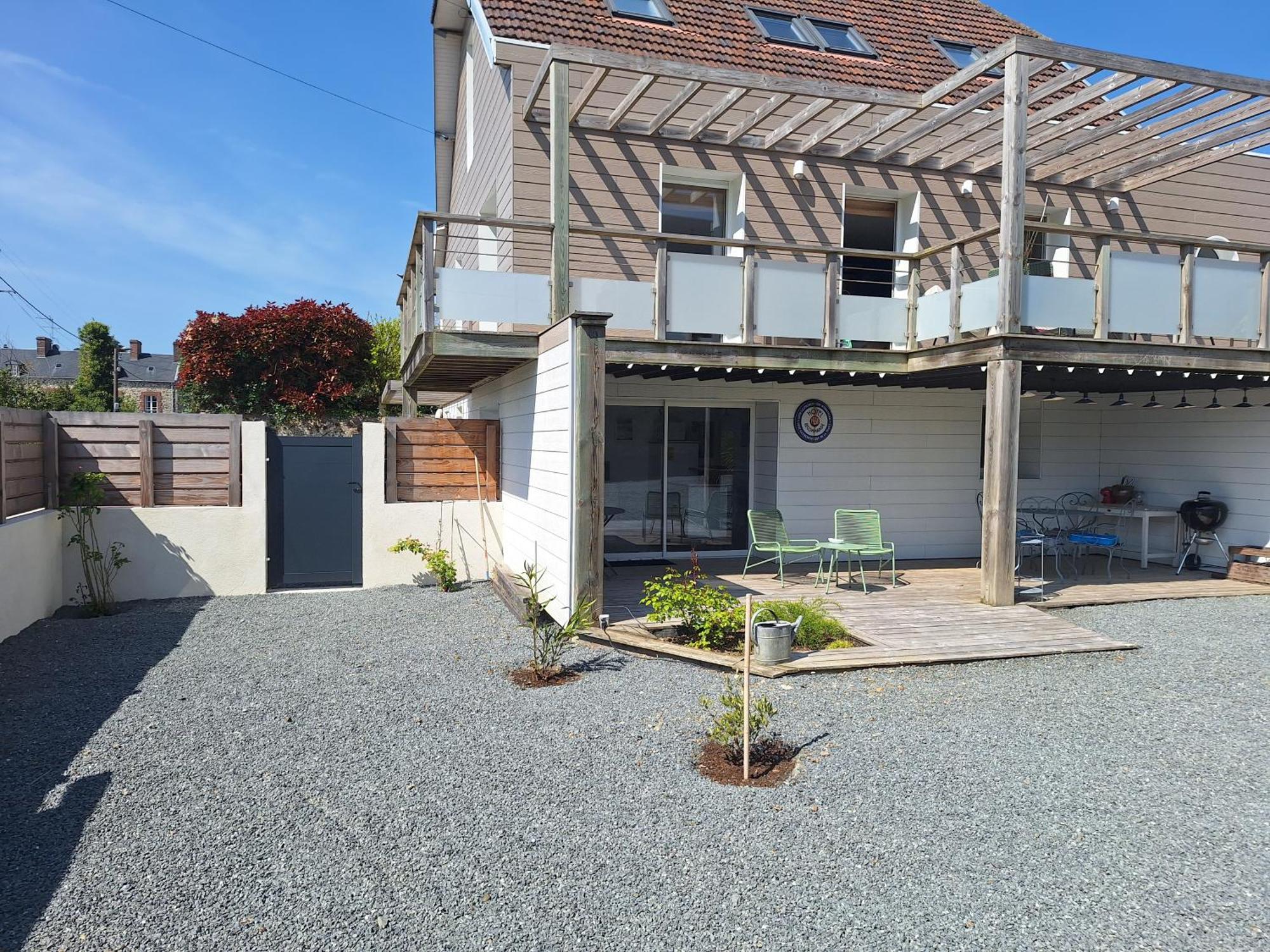 Appartement Moderne Avec Terrasse - Proche Mer Agon-Coutainville Exterior foto